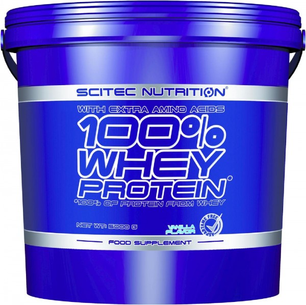 Scitec Nutrition 100% Whey Protein, 5000 g Eimer