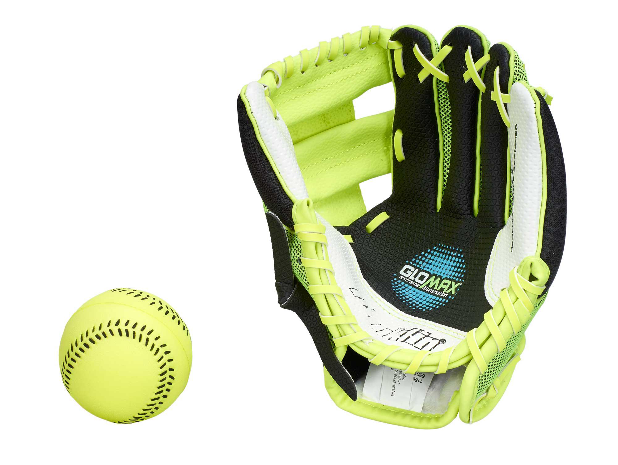 Franklin Teeball Fielding Glove mit Ball Air-Tech Sport Baseball, leuchte 