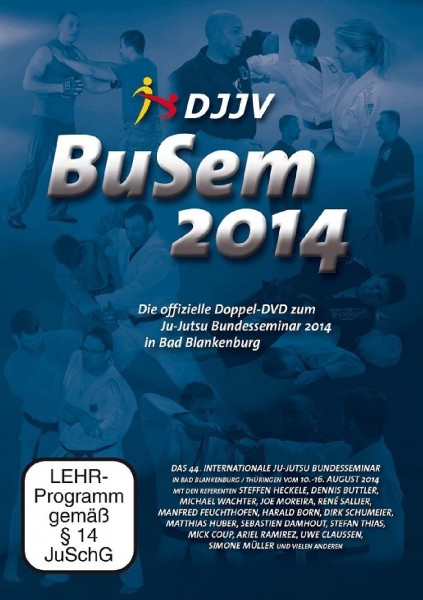 Ju-Sports DVD Ju Jutsu Bundesseminar 2014 Doppel-DVD