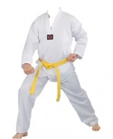 WACOKU Taekwondo Anzug für Kinder Ribbed Standard