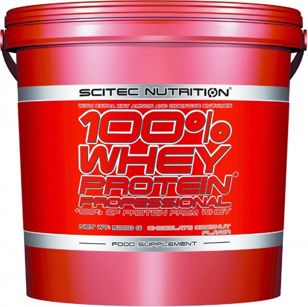 Scitec Nutrition 100% Whey Protein Professional, 5000 g Eimer