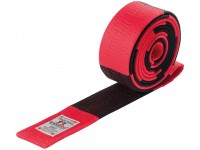 DANRHO Großmeister-Gürtel Rot-Schwarz - 6. DAN