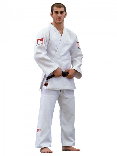 Weißer FIGHTING FILMS Judoanzug Superstar 750 IJF