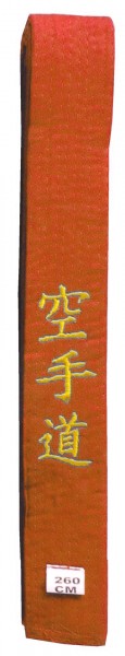 Roter Danrho Seidengürtel Karate