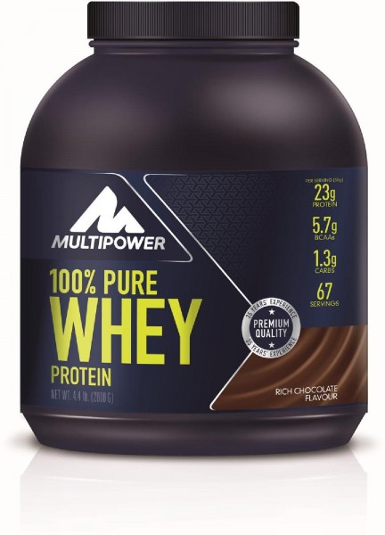 Multipower 100% Pure Whey, 2000 g Dose