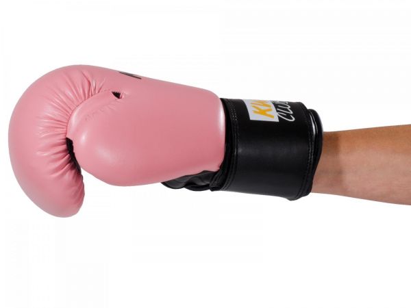 KWON 8 oz Boxhandschuhe für Mädchen & Frauen pink seite