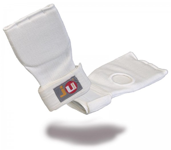 Ju-Sports Innen-Boxhandschuhe mit Bandage Senior weiß