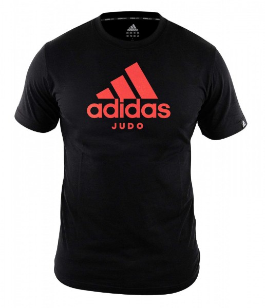 Adidas Community line T-Shirt Judo Performance black/shock red ADICTJ