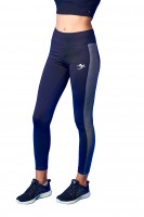 JU-SPORTS Leggings - "Team" schwarz/grau - K944