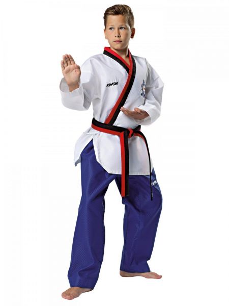 KWON Poomsae Taekwondo Poom Anzug mit WT-Zulassung Jungen