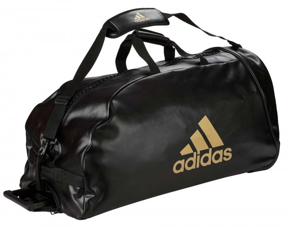 Adidas Trolley "martial arts" black/gold PU
