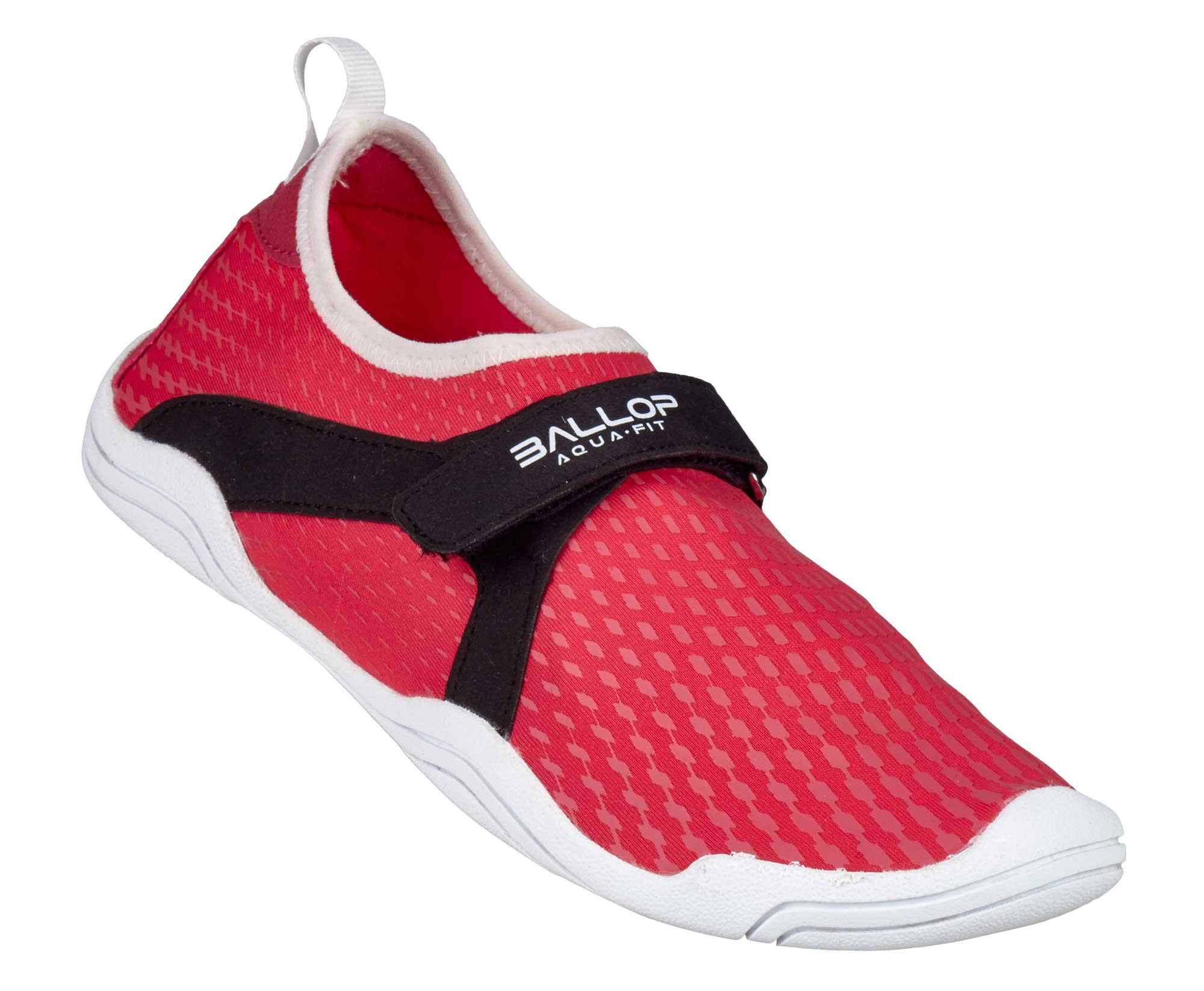 BALLOP- Schuhe "Aqua Fit Typhoon red" Größen: 37,5-47 Barfußschuh Spandex. 