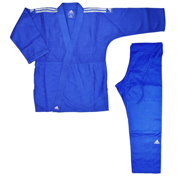 Adidas Judo Anzug Contest blau 