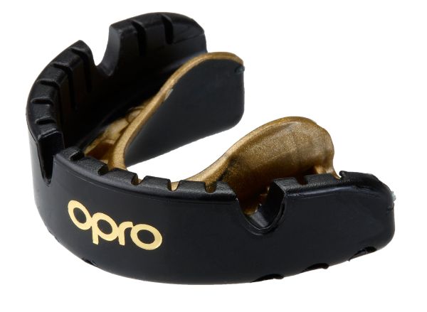 Ju-Sports OPRO Zahnschutz Gold Braces Senior black-pearl