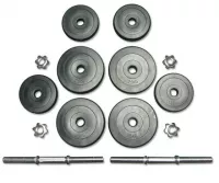 Ironsports PE Kurzhantelset, 20Kg (2 x 10 kg) Scheiben Ironsports PE Kurzhantelset, 20Kg (2 x 10 kg) Scheiben