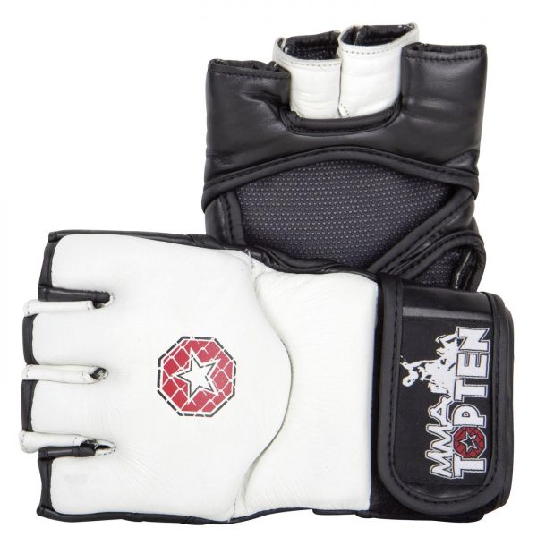 MMA Gloves Evo Flexx Top Ten in weiß schwarz