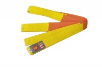 Ju-Sports Budogürtel gelb/orange "Two Tone"
