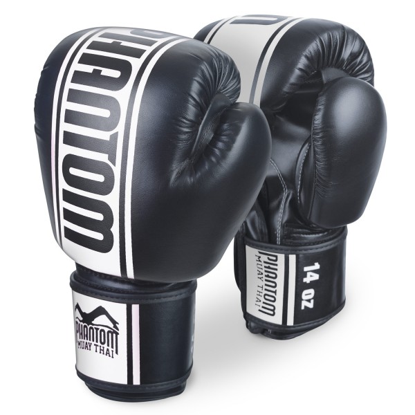 PHANTOM ATHLETICS Boxhandschuhe Boxing Gloves "MT-Pro" Schwarz/Weiß