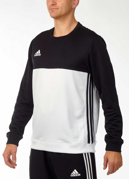 adidas T16 Team Sweater Männer schwarz / weiß