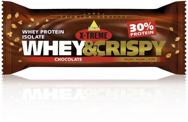 inkospor X-Treme Whey & Crispy, 24 x 50 g Riegel