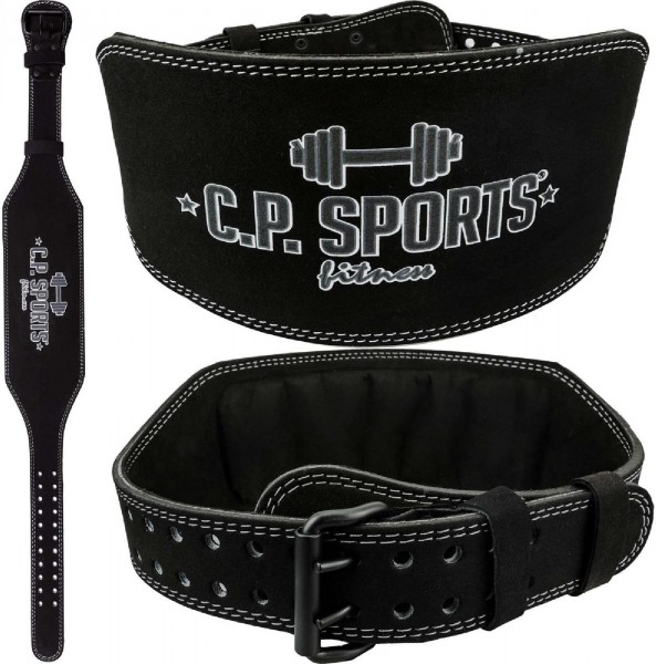 C.P. Sports Gewichthebergürtel Komfort extra breit, 55 - 70cm, schwarz