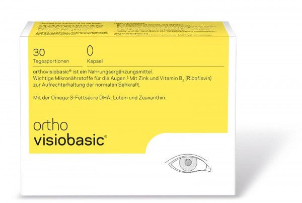 Orthomed Orthovisiobasic Kapseln, 30 Tagesportionen (4500)