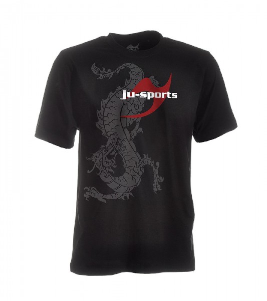 Ju-Sports Dark-Line T-Shirt Ryuu schwarz