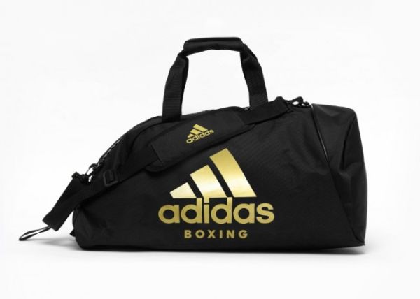 adidas 2in1 Bag Polyester BOXING black/gold
