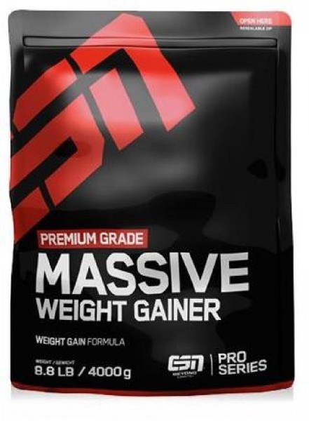 ESN Massive Weight Gainer, 4000 g Beutel