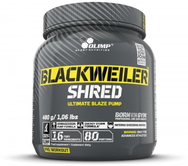 Olimp Blackweiler Shred, 480 g Dose
