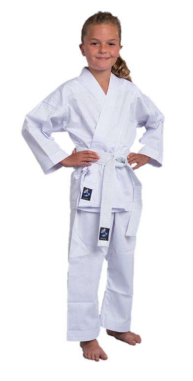 Judo Anzug für Kinder Karate Anzug Kinder weiß Kinder Judo Kampfsport Anzug Starpro Jujitsu Anzug Kinder Geeignet als Karate Kostüm Kinder Taekwondo Anzug Kinder Karateanzug Kinder weiß 
