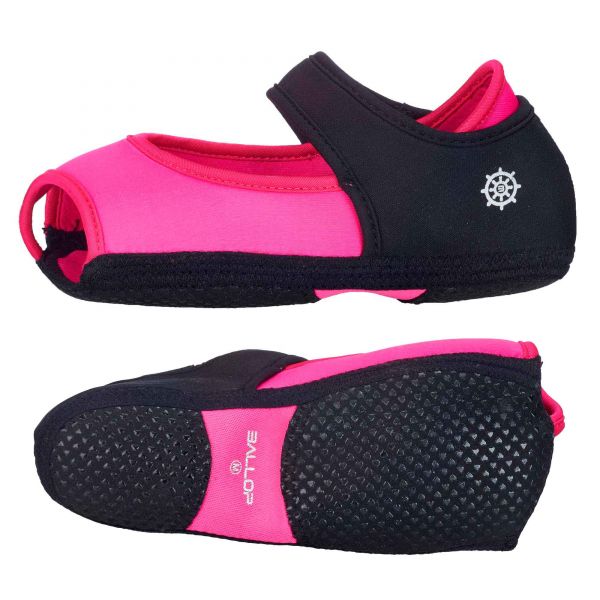 BALLOP Yoga-Schuhe Jam Flat black - pink