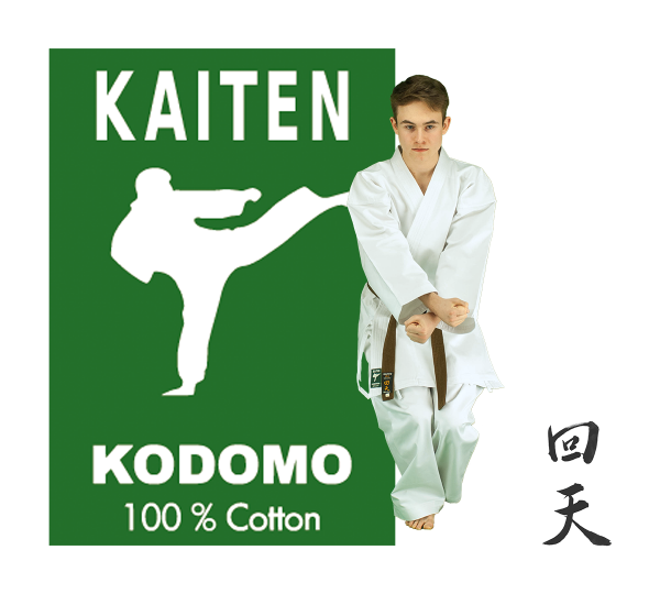 KAITEN Kodomo Karateanzug Karate Anzug (9oz) aus Baumwolle Profi