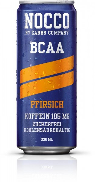 Nocco BCAA Drink, 24 x 330 ml Dosen