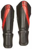 Phoenix Schienbein-Spannschutz Fight Pro Schwarz-Rot