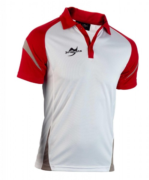 Ju-Sports Teamwear Element C2 Polo weiß/rot