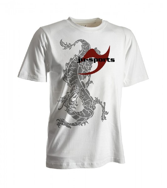 Ju-Sports Dark-Line T-Shirt Ryuu weiß