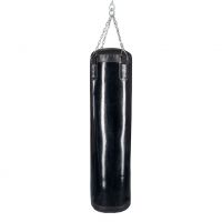 Boxsack, ungefüllt, 100 130 160 190 cm schwarz Kampfhelden Goldline