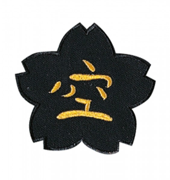 DANRHO Stickabzeichen Karate-Kirschblüte