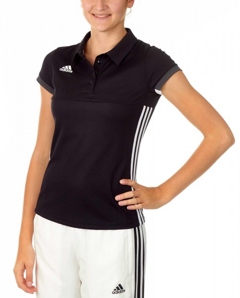 Adidas T16 Team Team Polo Damen schwarz /weiß