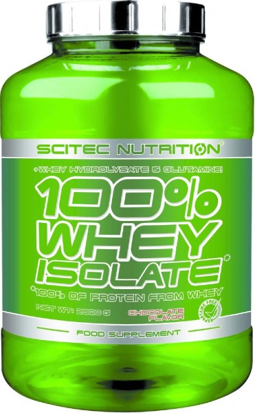 Scitec Nutrition 100% Whey Isolate, 2000 g Dose