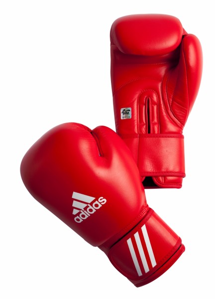 Adidas Boxhandschuhe 10 oz mit AIBA Zertifizierung rot