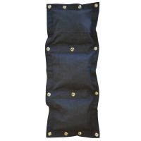 Phoenix Wand-Schlagsack 3 Segmente,Schwarz