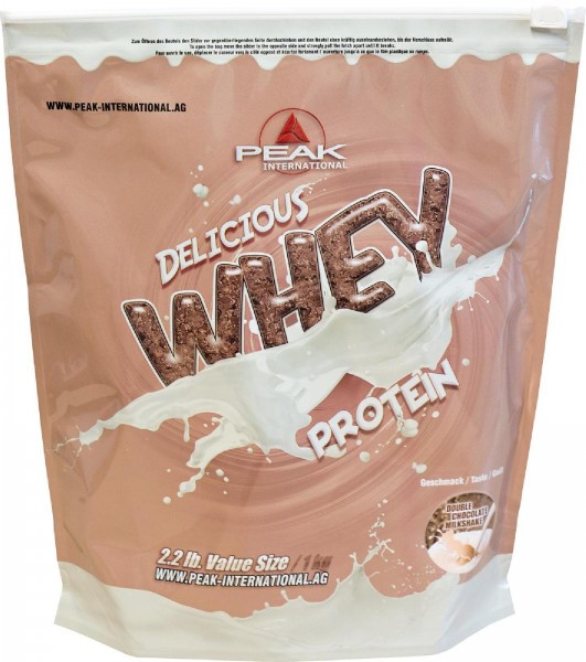 Peak Performance Delicious Whey Protein, 1000 g Beutel