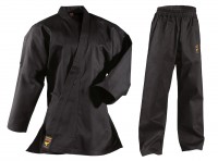 Schwarzer DANRHO Kinder Ju-Jutsu Anzug Asia Shiro 9oz