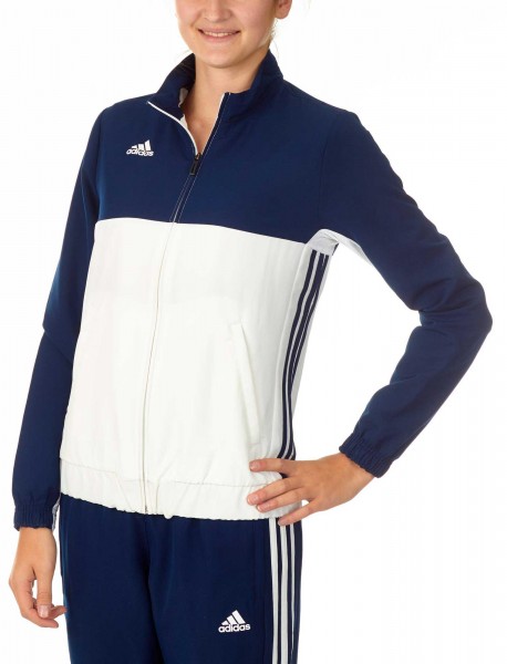 Adidas T16 Team Jacket Damen navy blau/weiß
