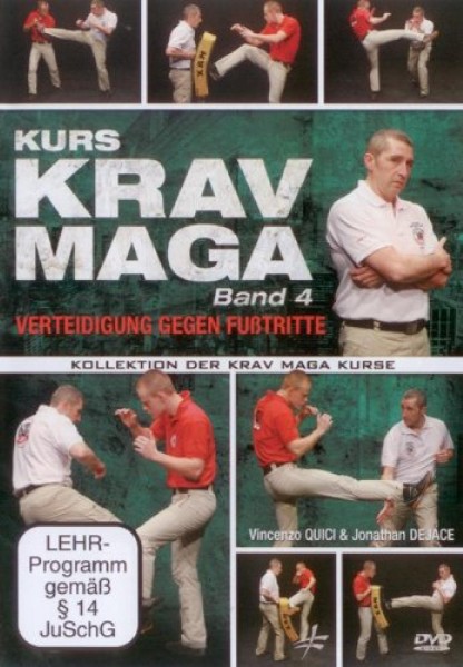 Ju-Sports Krav Maga Kurs Band 4 - Verteidigung gegen Fußtritte (301)