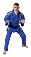 Wettkampfanzug Kano blau DANRHO Judoanzug