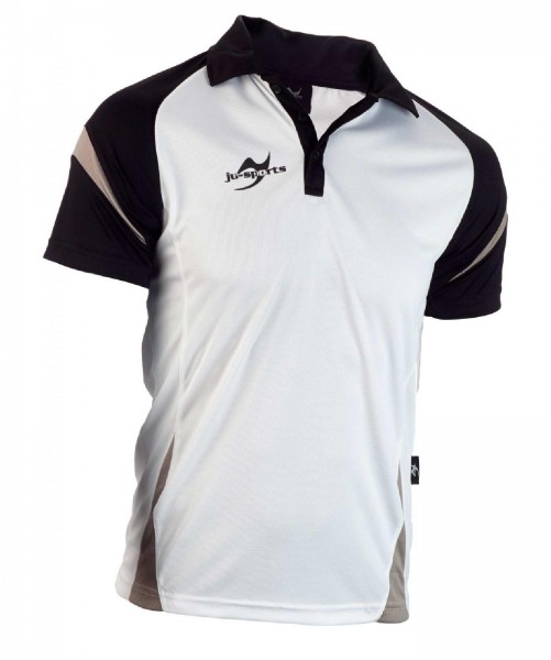 Ju-Sports Teamwear Element C2 Polo weiß/schwarz