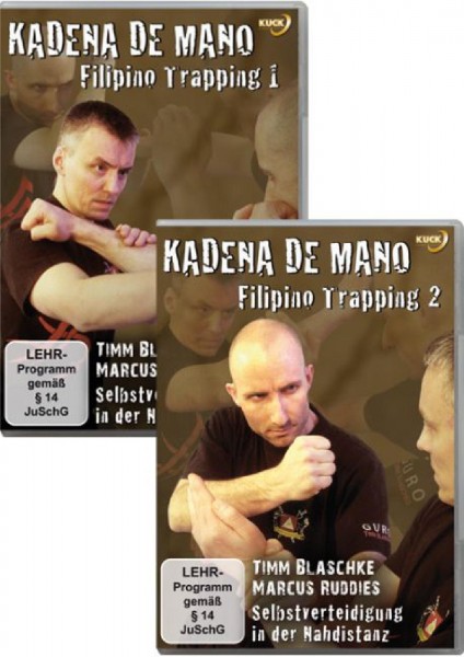 Ju-Sports DVD Serie Kadena de Mano Filipino Trapping Teil 1 + 2